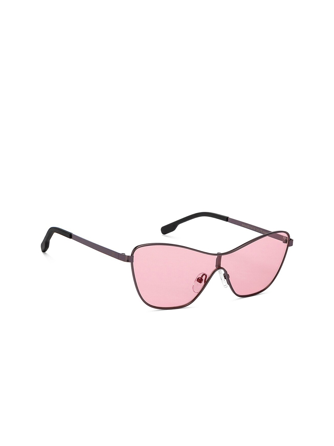 

Lenskart Studio Unisex Cateye Sunglass With UV Protected Lens 216061, Pink