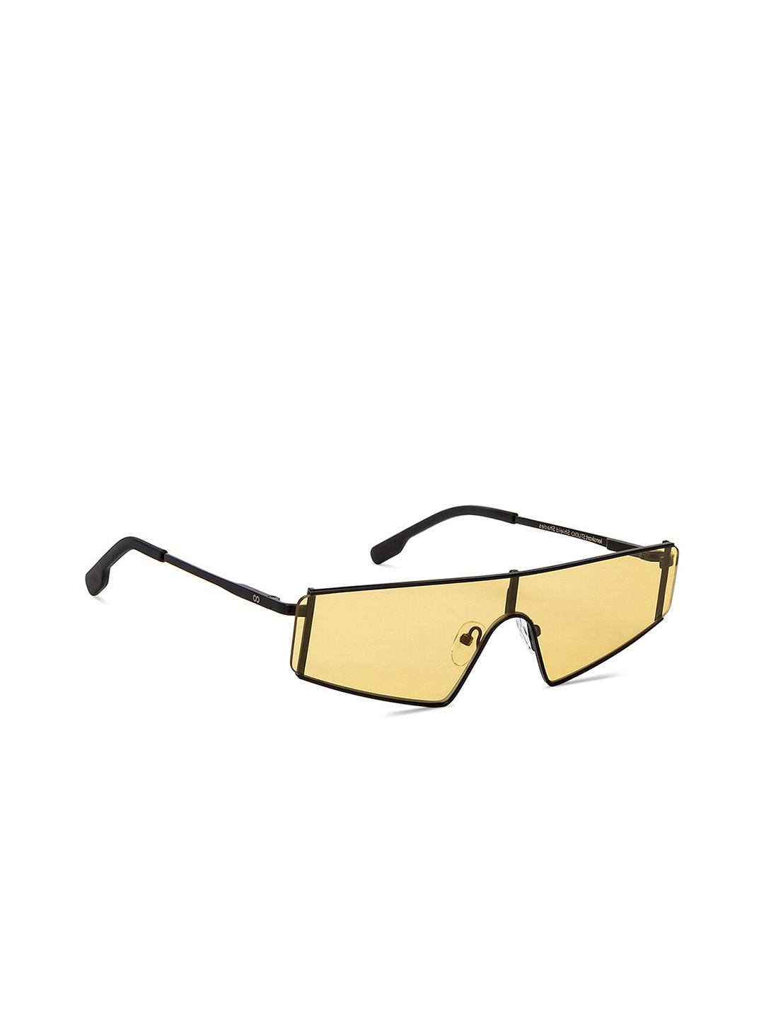 

Lenskart Studio Unisex Square Sunglass With UV Protected Lens 216053, Yellow