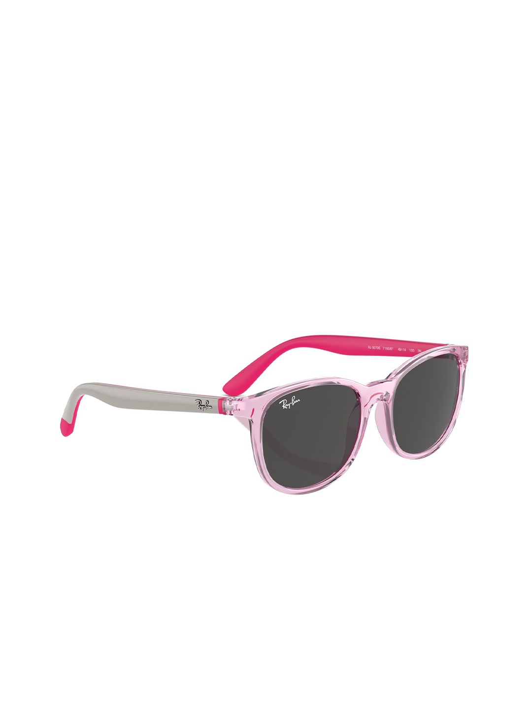 

Ray-Ban Kids Unisex UV Protected Lens Square Sunglasses - 0RJ9079S71658749, Grey