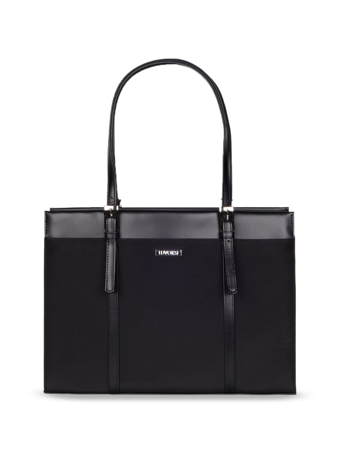

Luvoksi Structured Shoulder Bag, Black