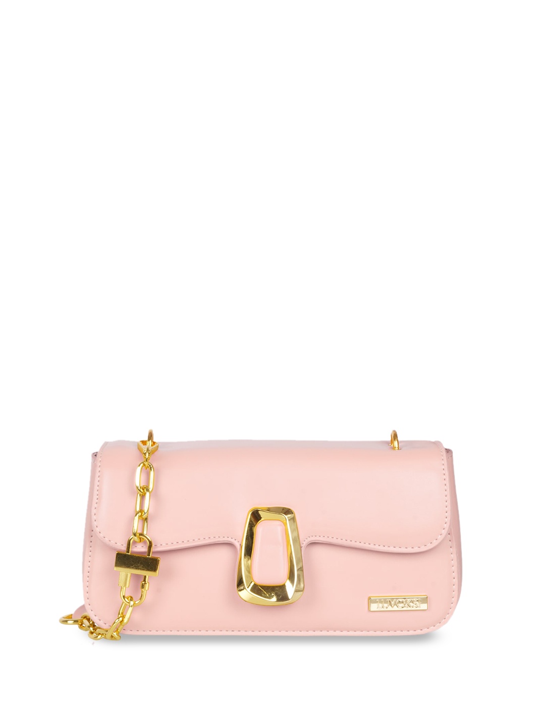 

Luvoksi PU Structured Sling Bag, Pink