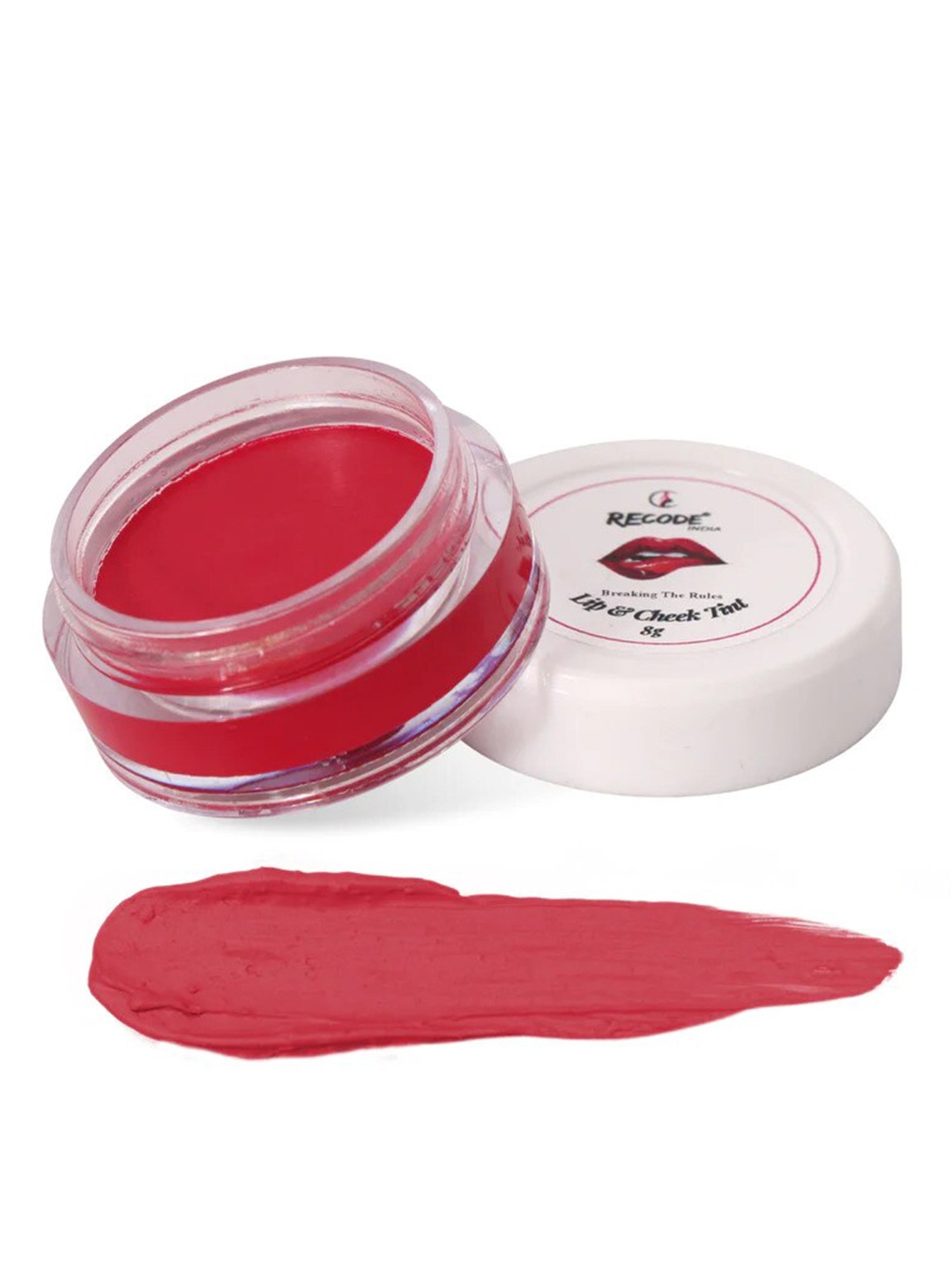

Recode Lip & Cheek Tint With Jojoba Oil 8g - Breaking The Rules, Pink