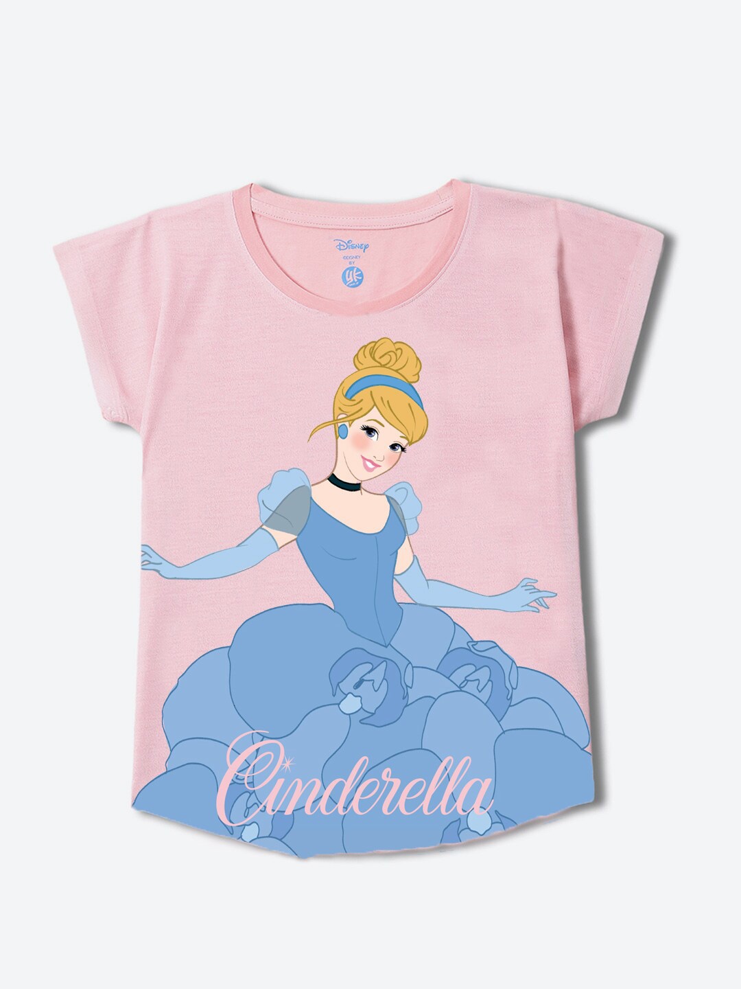 

YK Disney Print Top, Pink