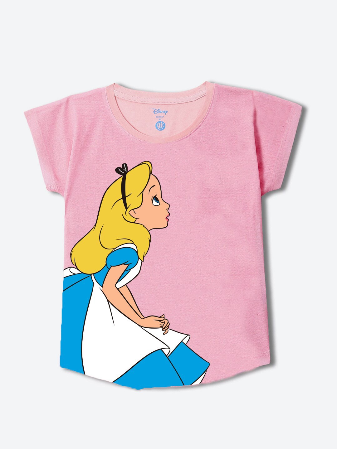 

YK Disney Print Top, Pink
