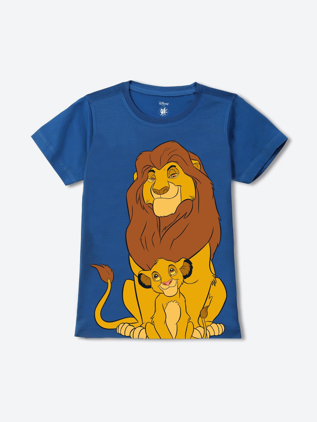 

YK Disney Boys Lion King Printed Applique T-shirt, Blue