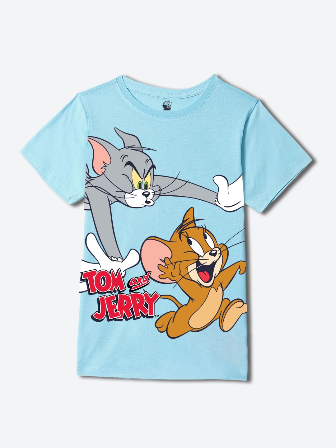 

YK Warner Bros Boys Printed Applique T-shirt, Blue