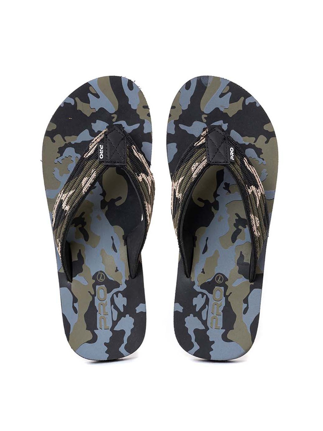

Khadims Men Printed Thong Flip-Flops, Grey