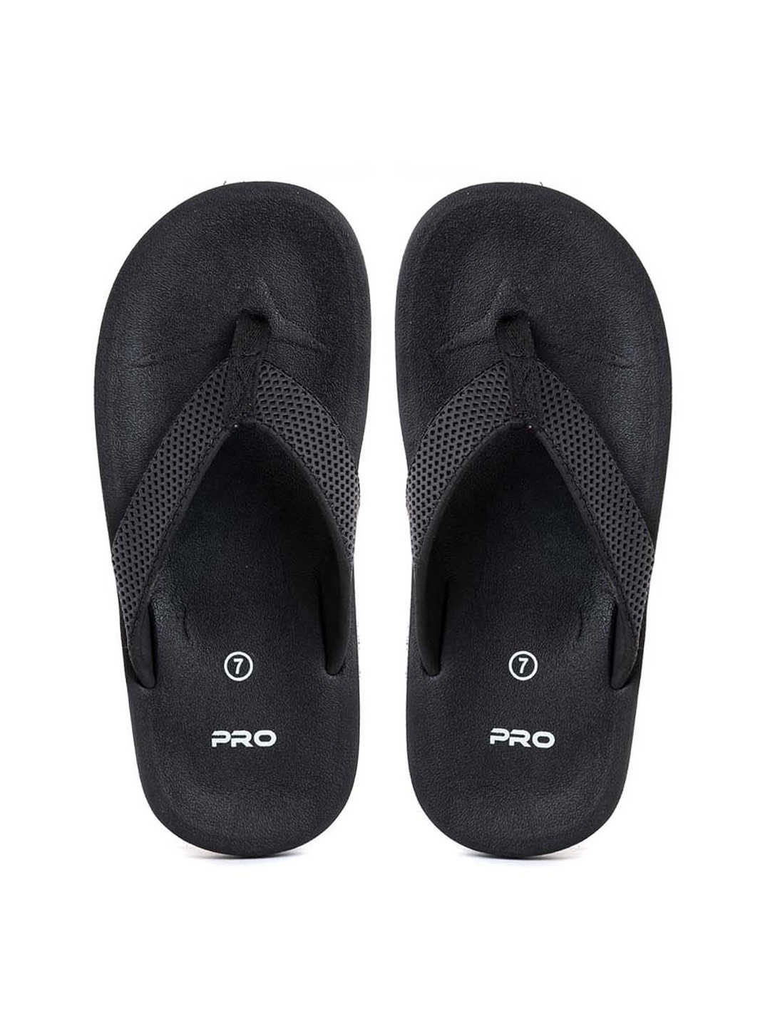 

Khadims Men Thong Flip-Flops, Black