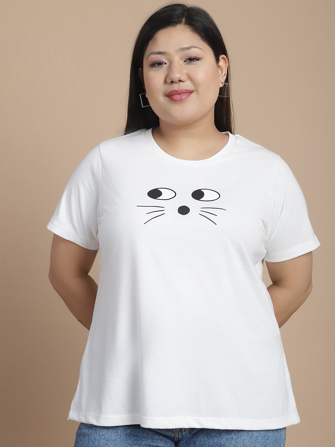 

Rute Women Pockets T-shirt, White