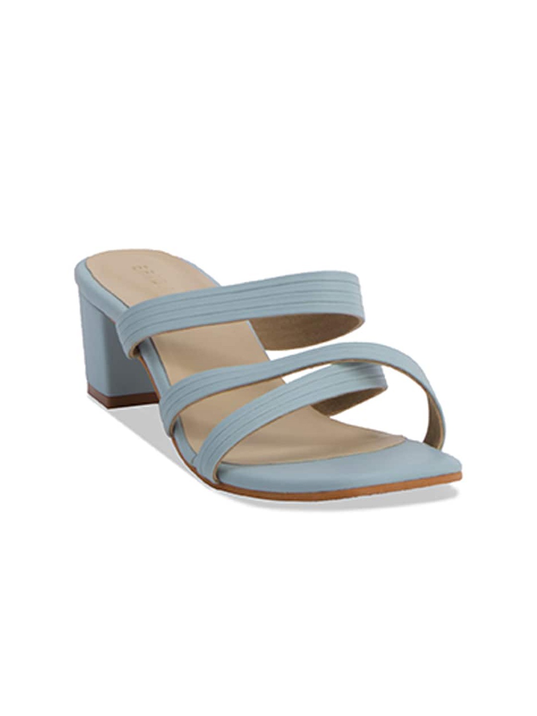 

ERIDANI Women Block Heels Sandals, Blue