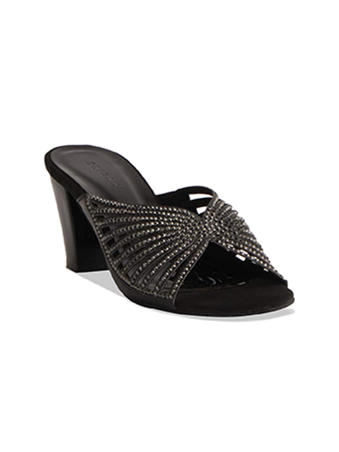 

ERIDANI Jeda Embellished Heels, Black