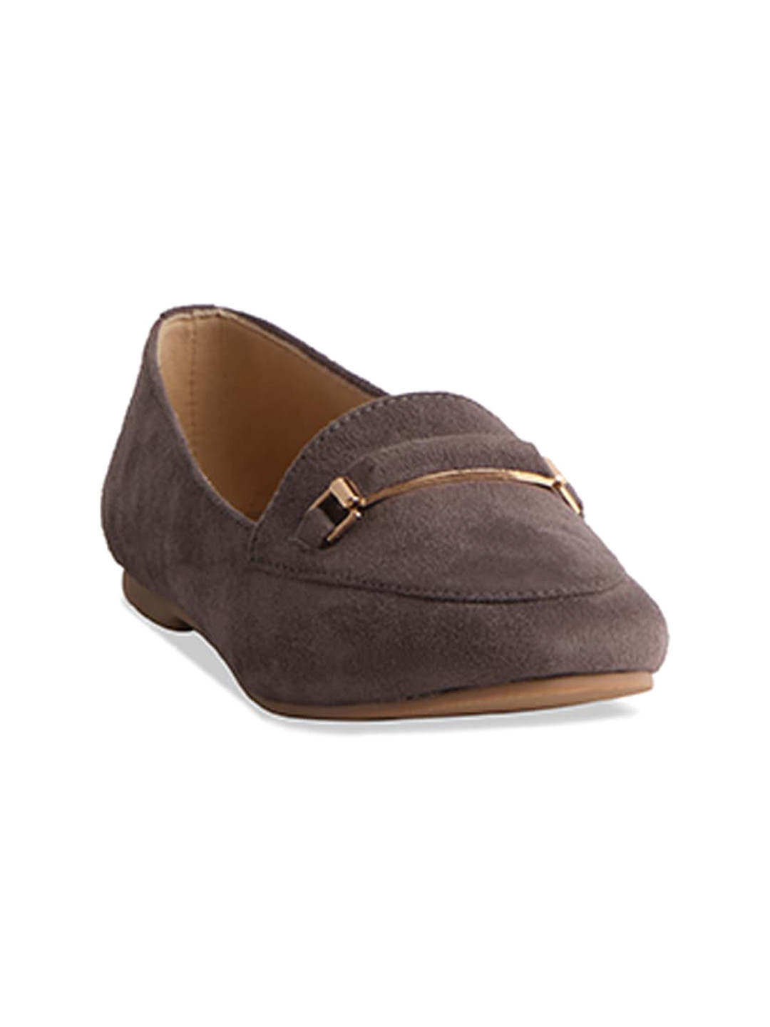 

ERIDANI Ezra Embellished Ballerinas, Grey