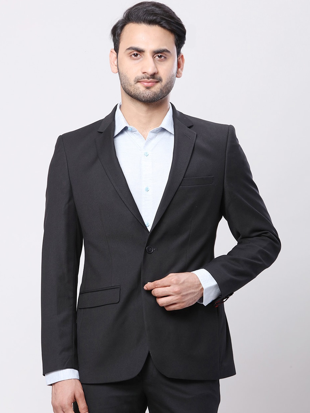 

Raymond Single Breasted Blazer, Black