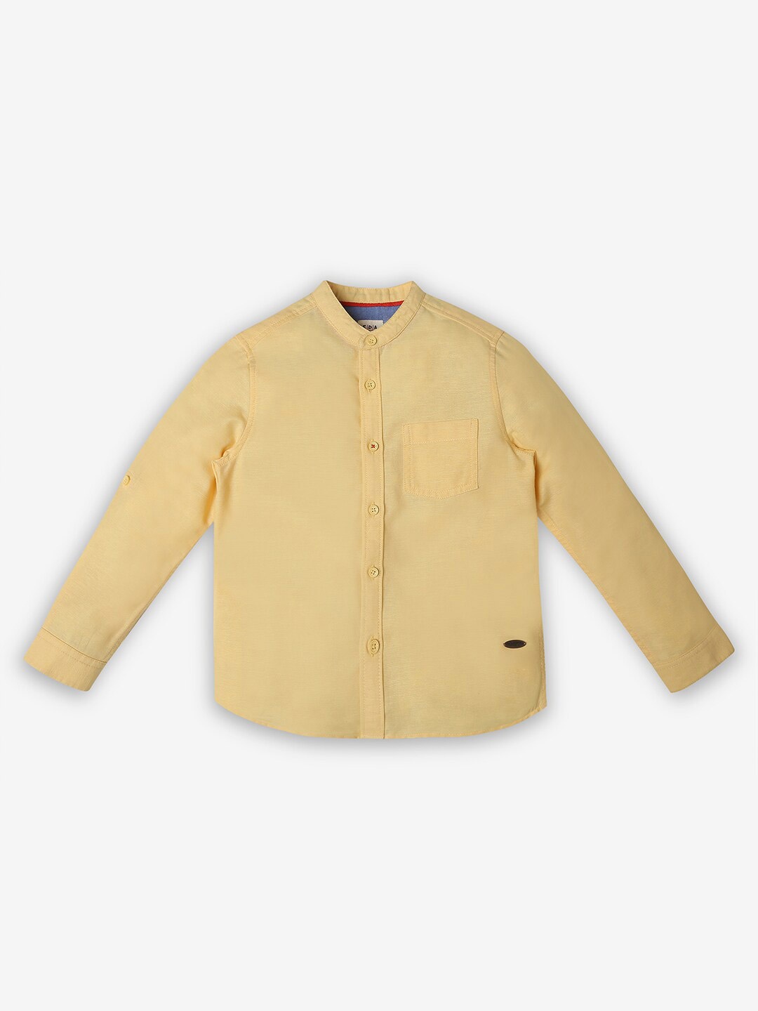 

Ed-a-Mamma Boys Premium Opaque Casual Shirt, Yellow