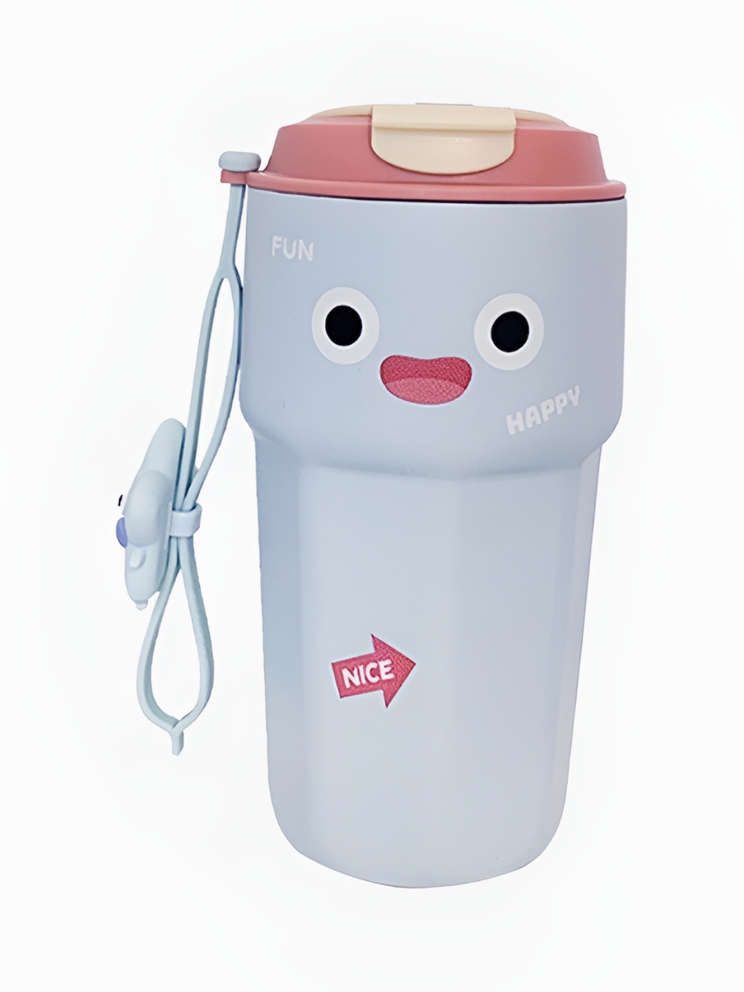 

Little Surprise Box LLP Blue & Pink Stainless Steel Printed Water Bottle