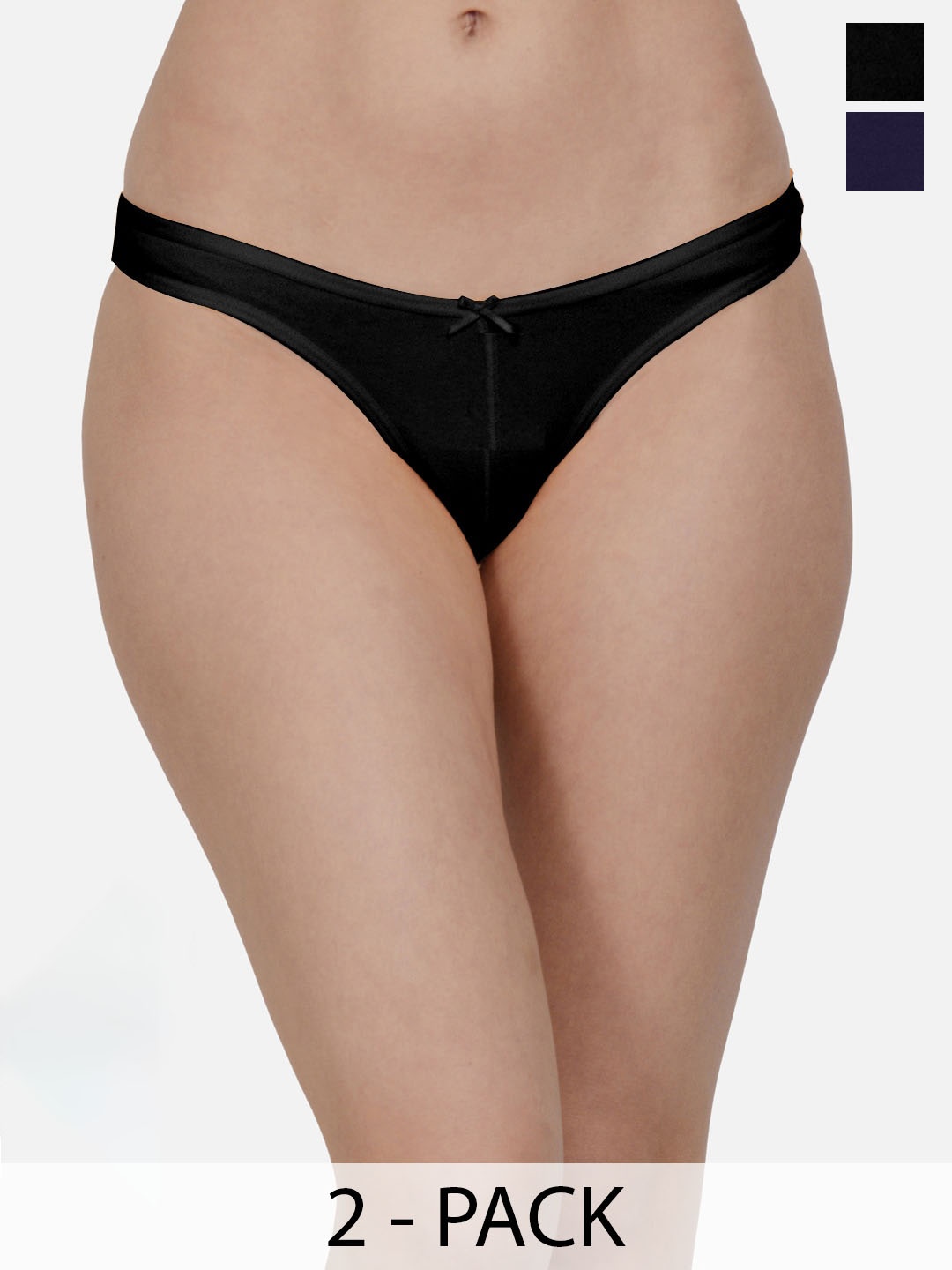 

mod & shy Women Pack Of 2 Assorted Thong Briefs