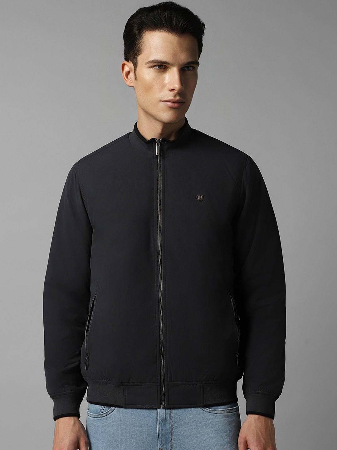 

Louis Philippe Men Sporty Jacket, Black