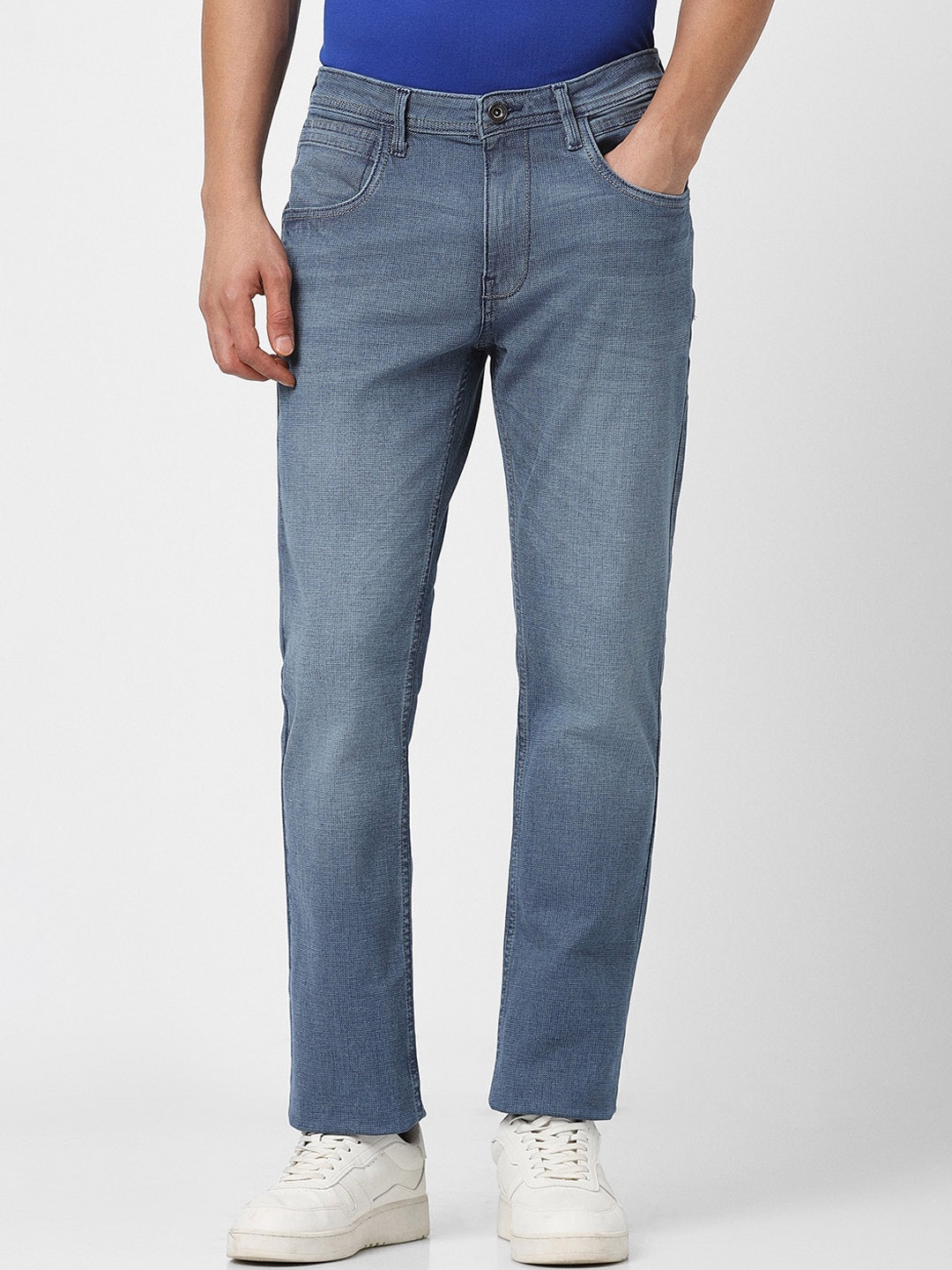 

VAN HEUSEN DENIM LABS Men Heavy Fade Jeans, Blue