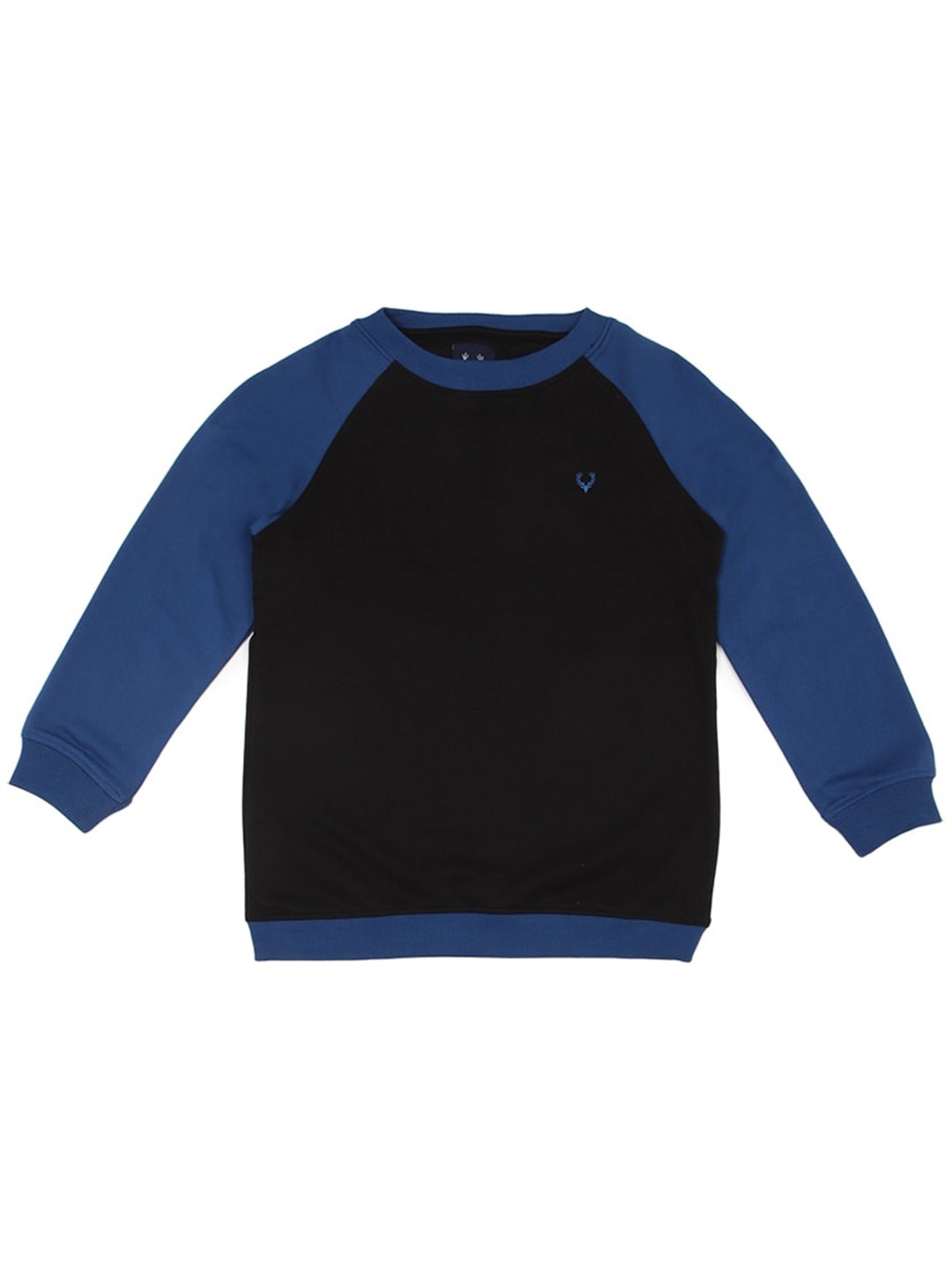 

Allen Solly Junior Boys Colourblocked Sweatshirt, Black