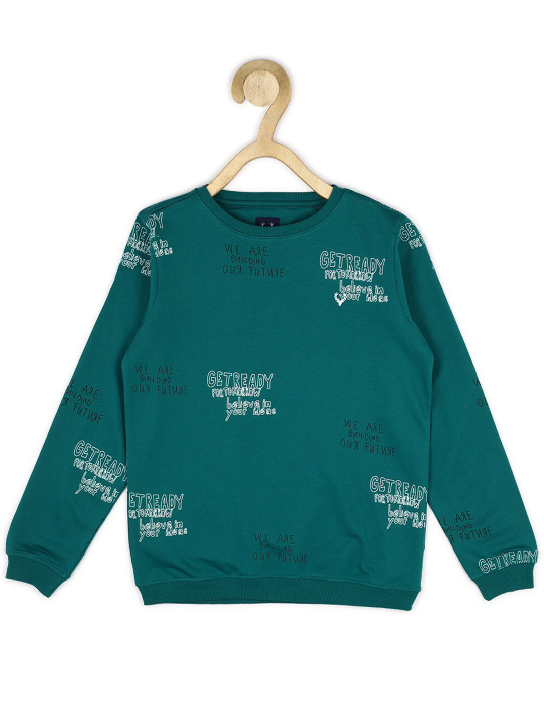 

Allen Solly Junior Boys Printed Sweatshirt, Green