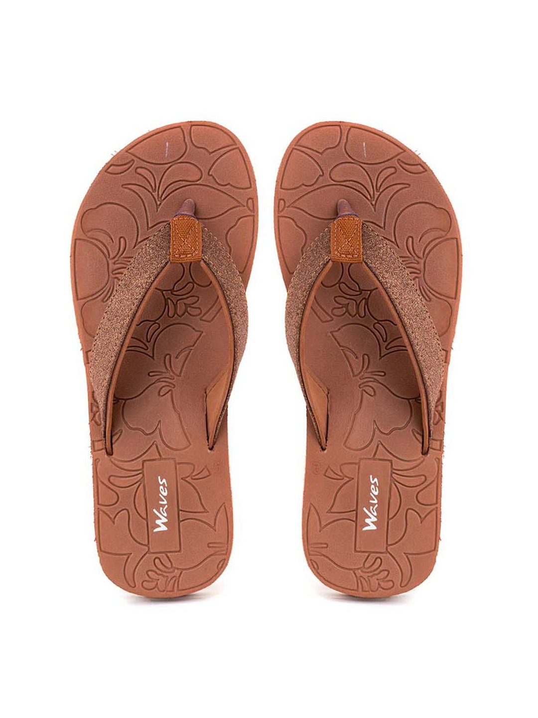

Khadims Women Thong Flip-Flops, Brown