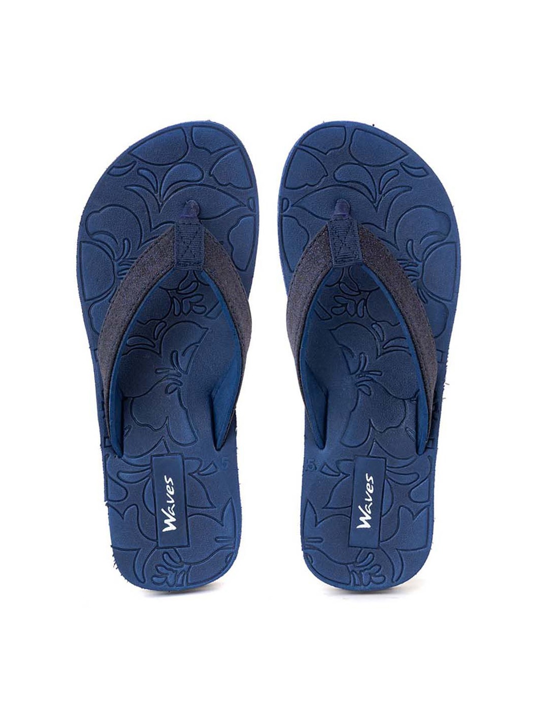 

Khadims Women Thong Flip-Flops, Navy blue