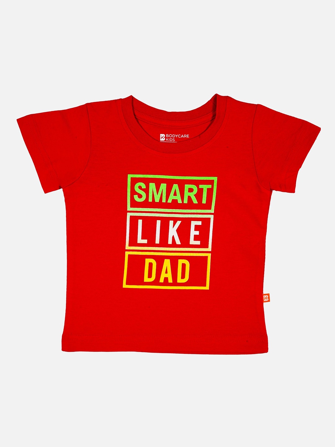 

Bodycare Boys Round Neck Half Sleeves Tshirt, Red