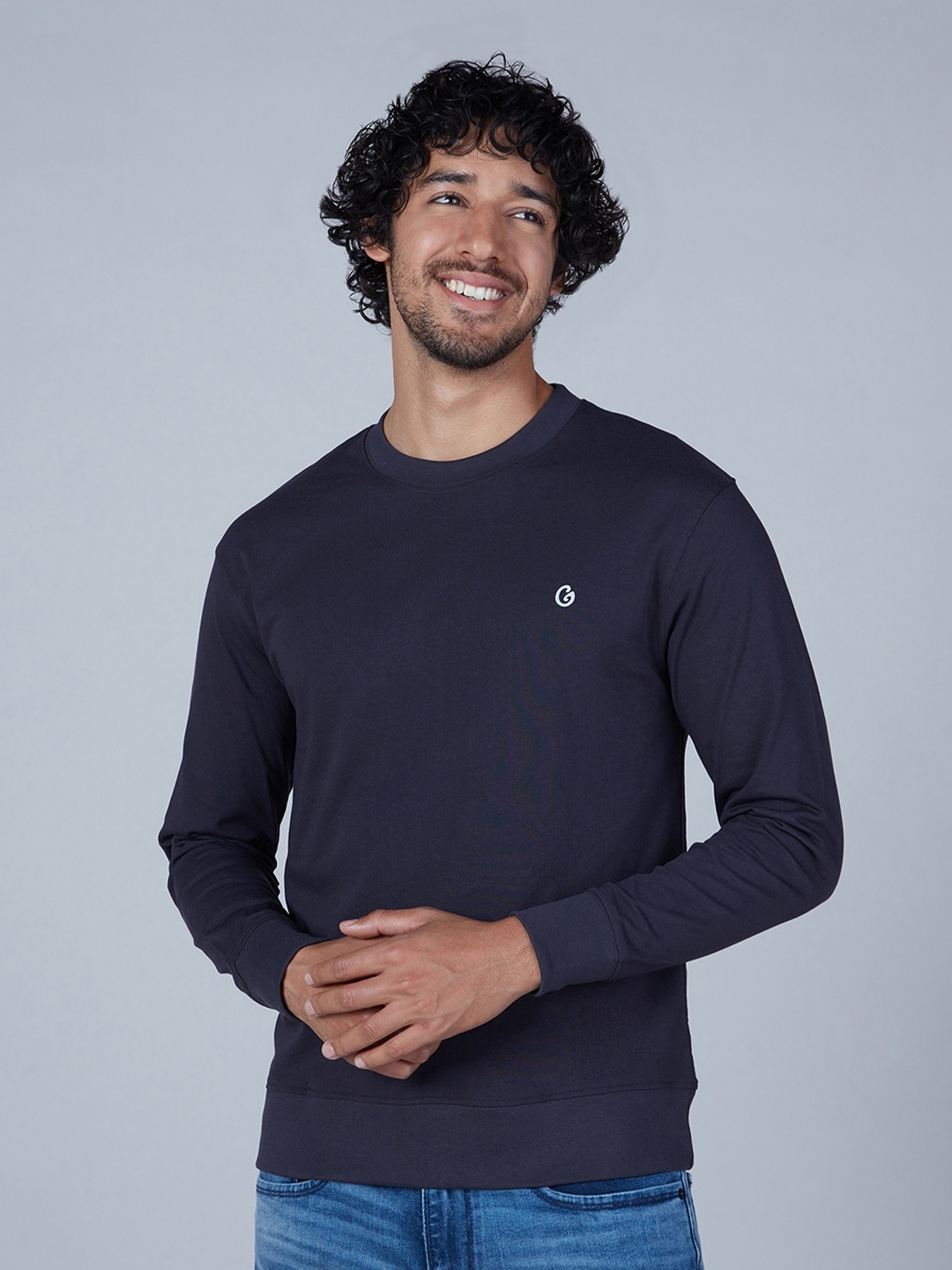 

Gloot Men Sweatshirt, Black