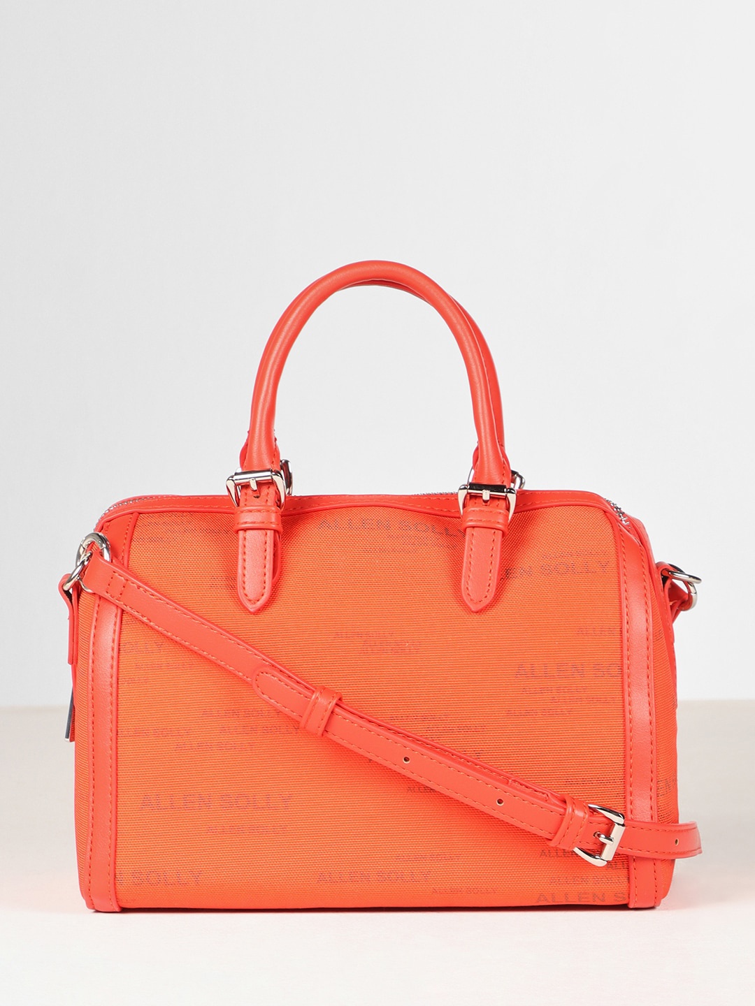 

Allen Solly Woman PU Structured Handheld Bag, Orange