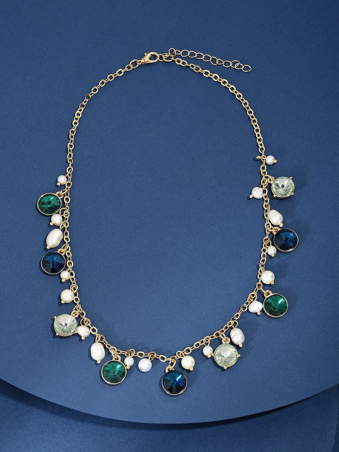

Lilly & sparkle Gold-Plated Statement Necklace