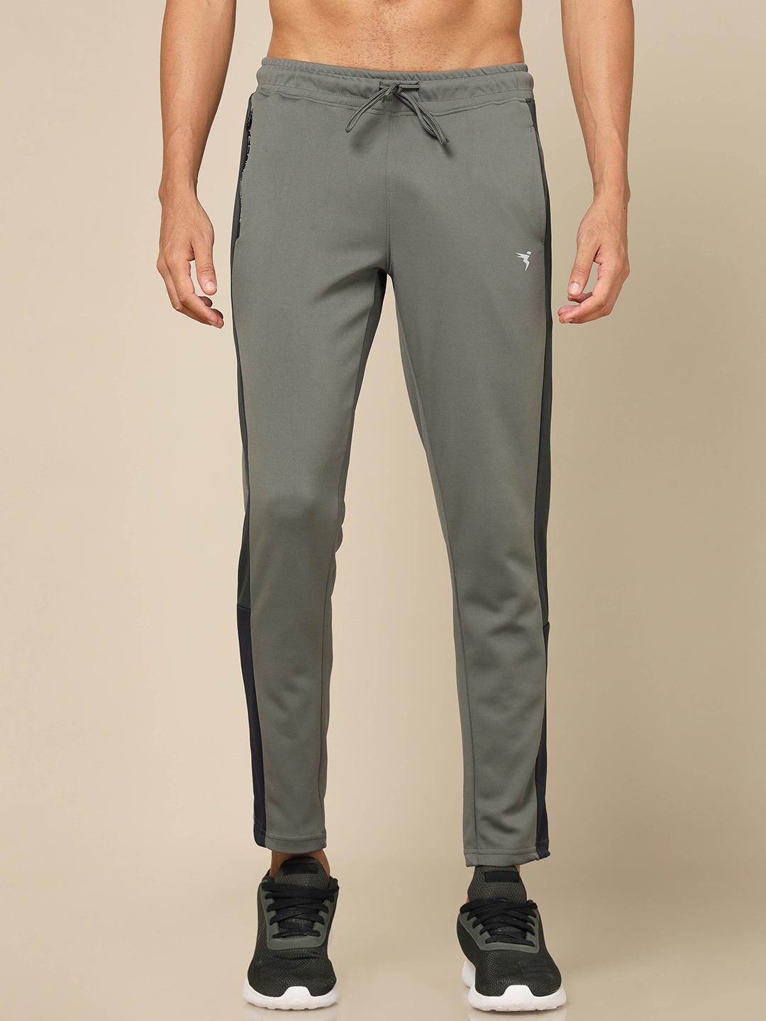 

Technosport Relaxed Fit Rapid Dry Odour Free Track Pants, Olive