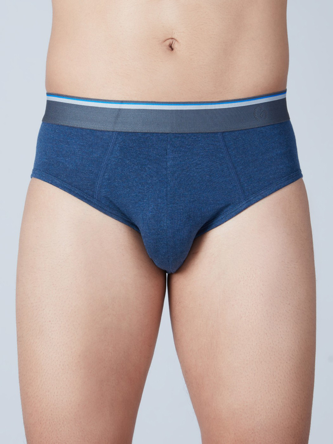 

Gloot Ultra Soft Hipster Briefs GLUTLOEBR01_BLUE MELANGE