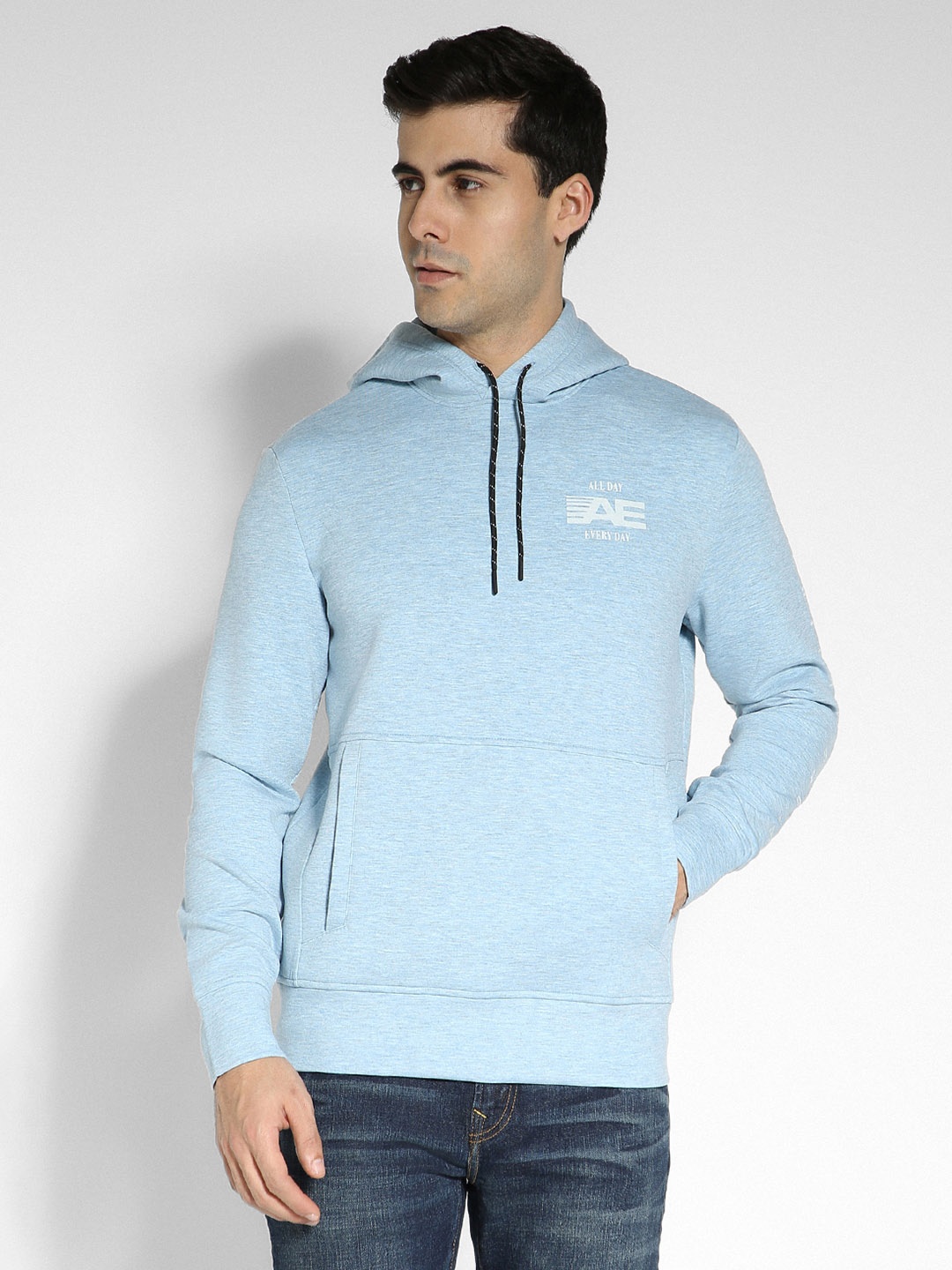 

AMERICAN EAGLE OUTFITTERS Men Hooded Sweatshirt, Blue