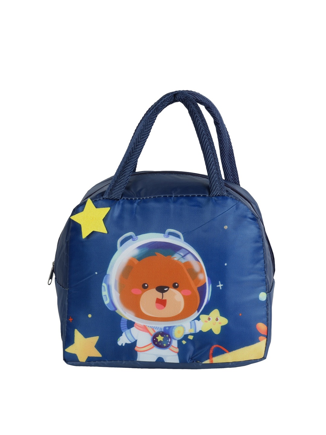 

ZEVORA Graphic Printed Lunch bags Travel Accessory, Blue