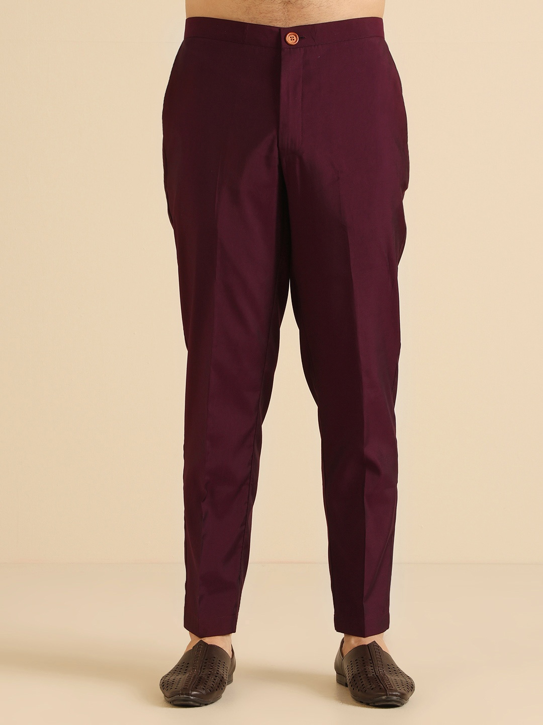 

KISAH Men Original Trousers, Maroon