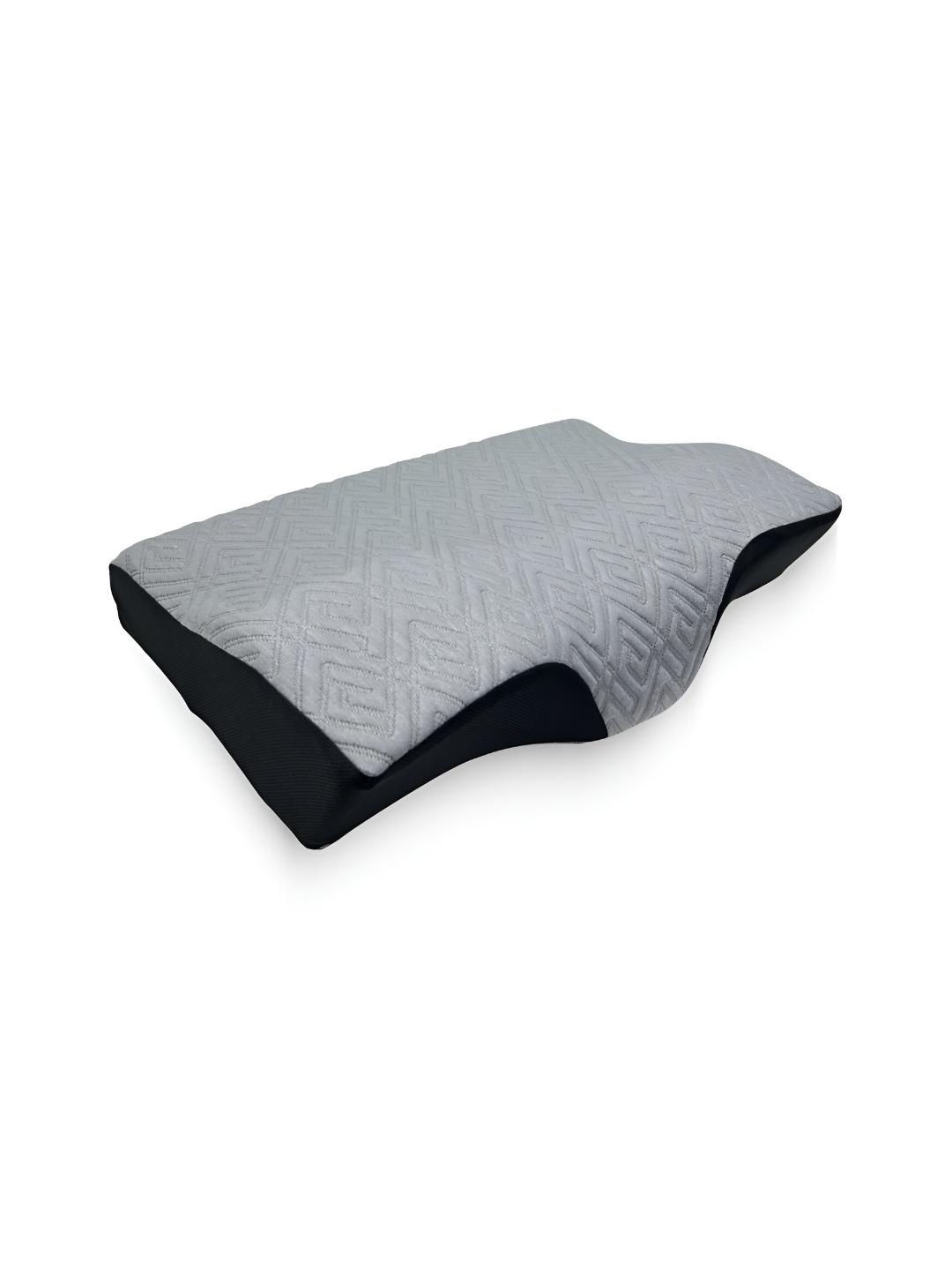 

Sleepsia Grey Memory Foam Filled Breathable Therapedic Pillow