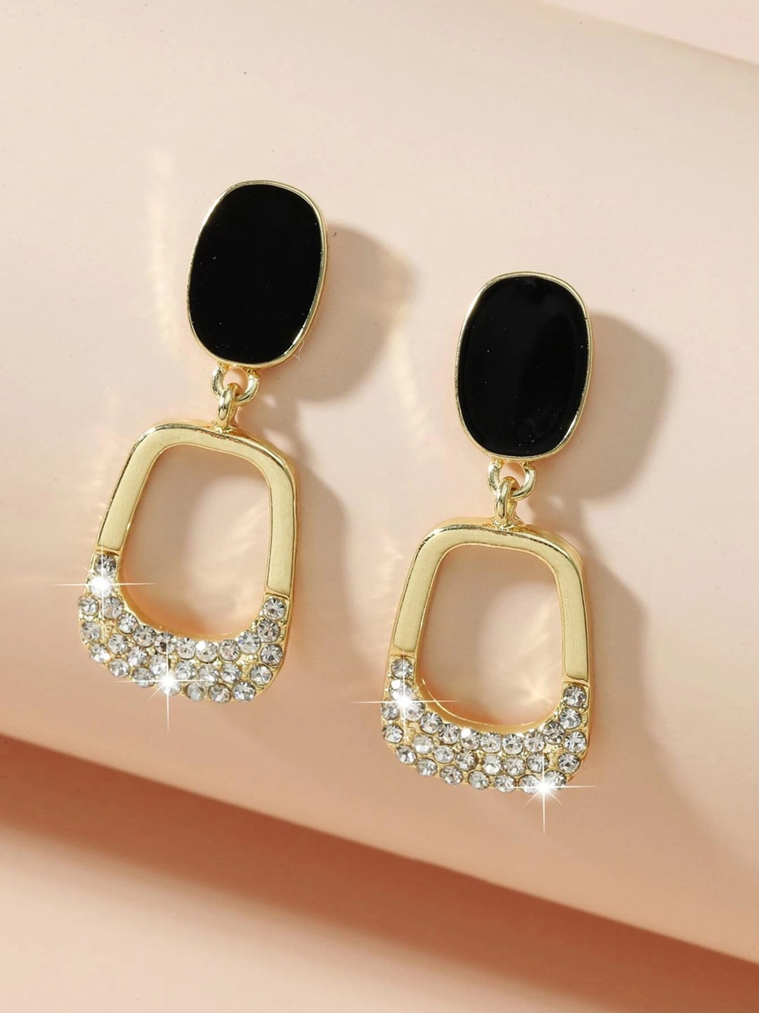

VAGHBHATT Gold Plated Classic Drop Earrings