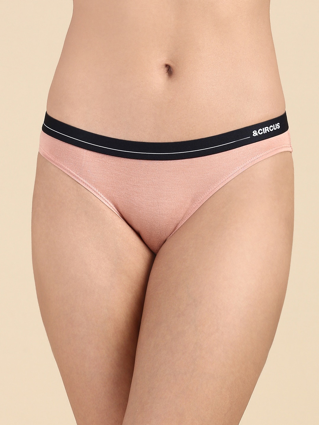 

&CIRCUS Micro Modal Bikini Briefs, Nude