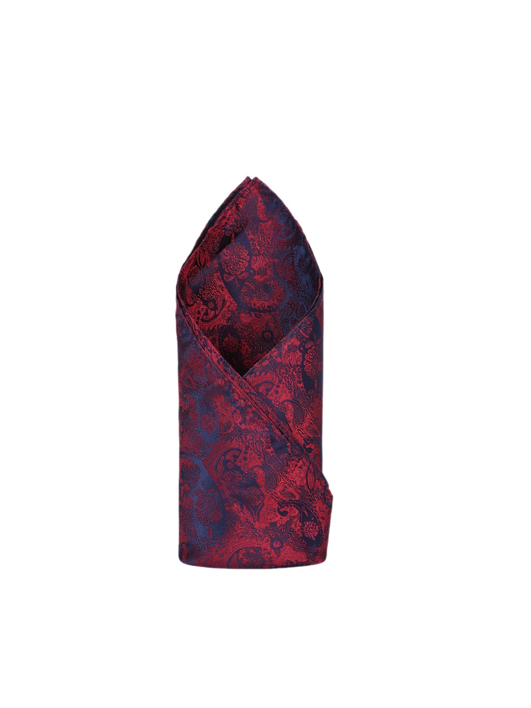 

Peter England Embroidered Party Pocket Square, Maroon