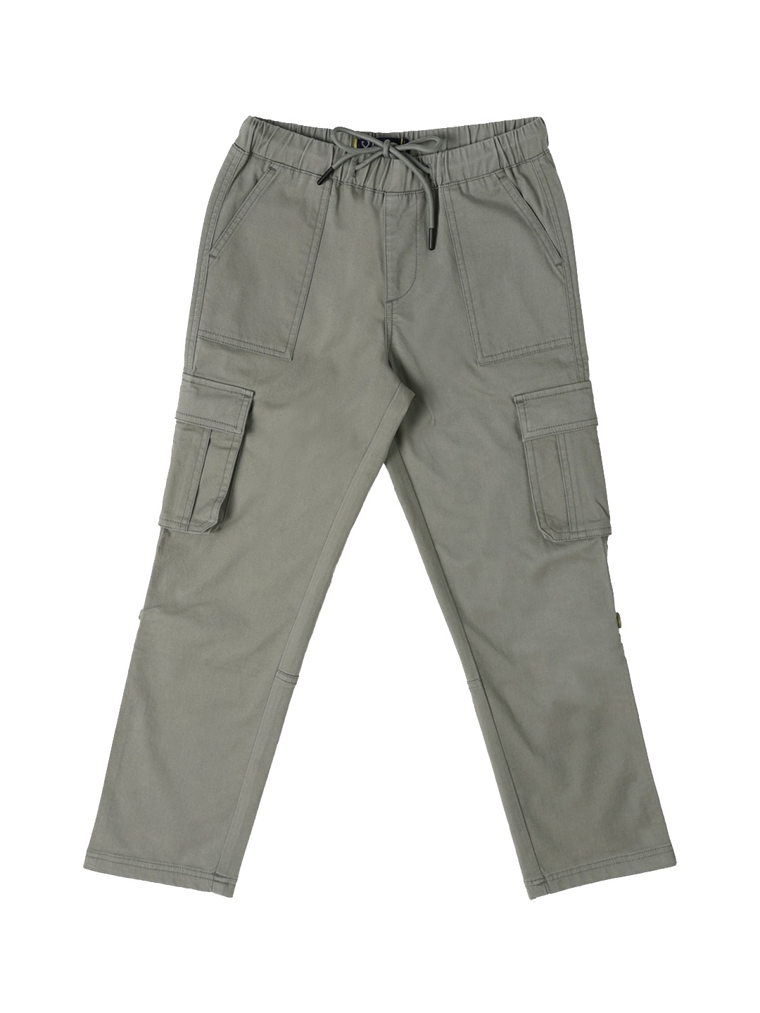 

Allen Solly Junior Boys Cotton Cargos Trousers, Grey