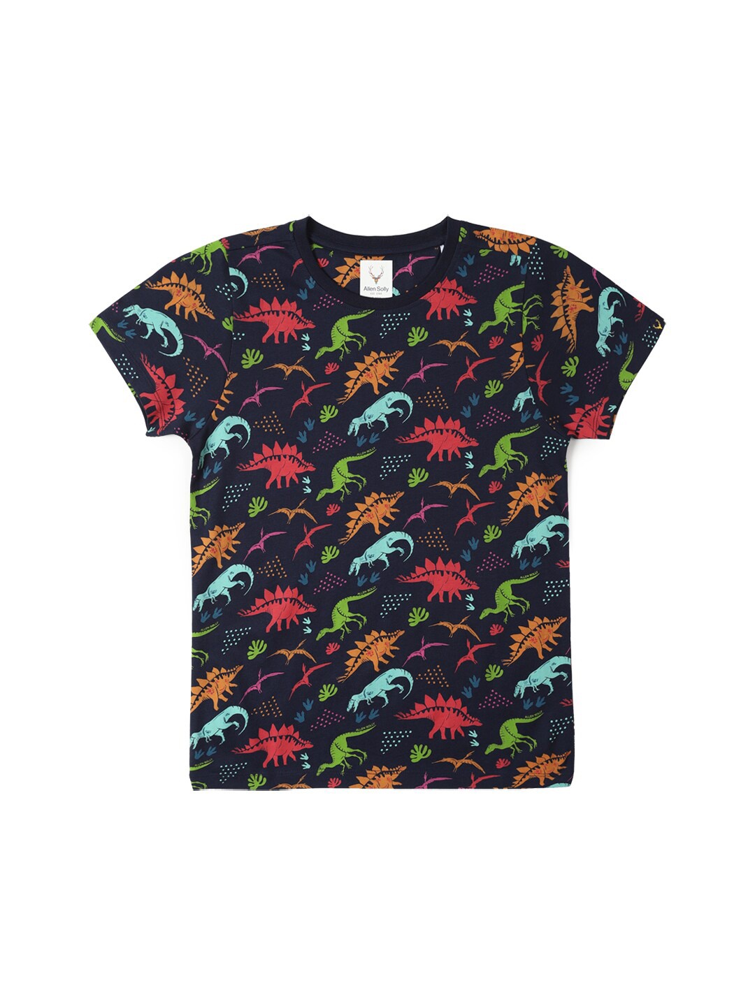 

Allen Solly Junior Boys Printed T-shirt, Black