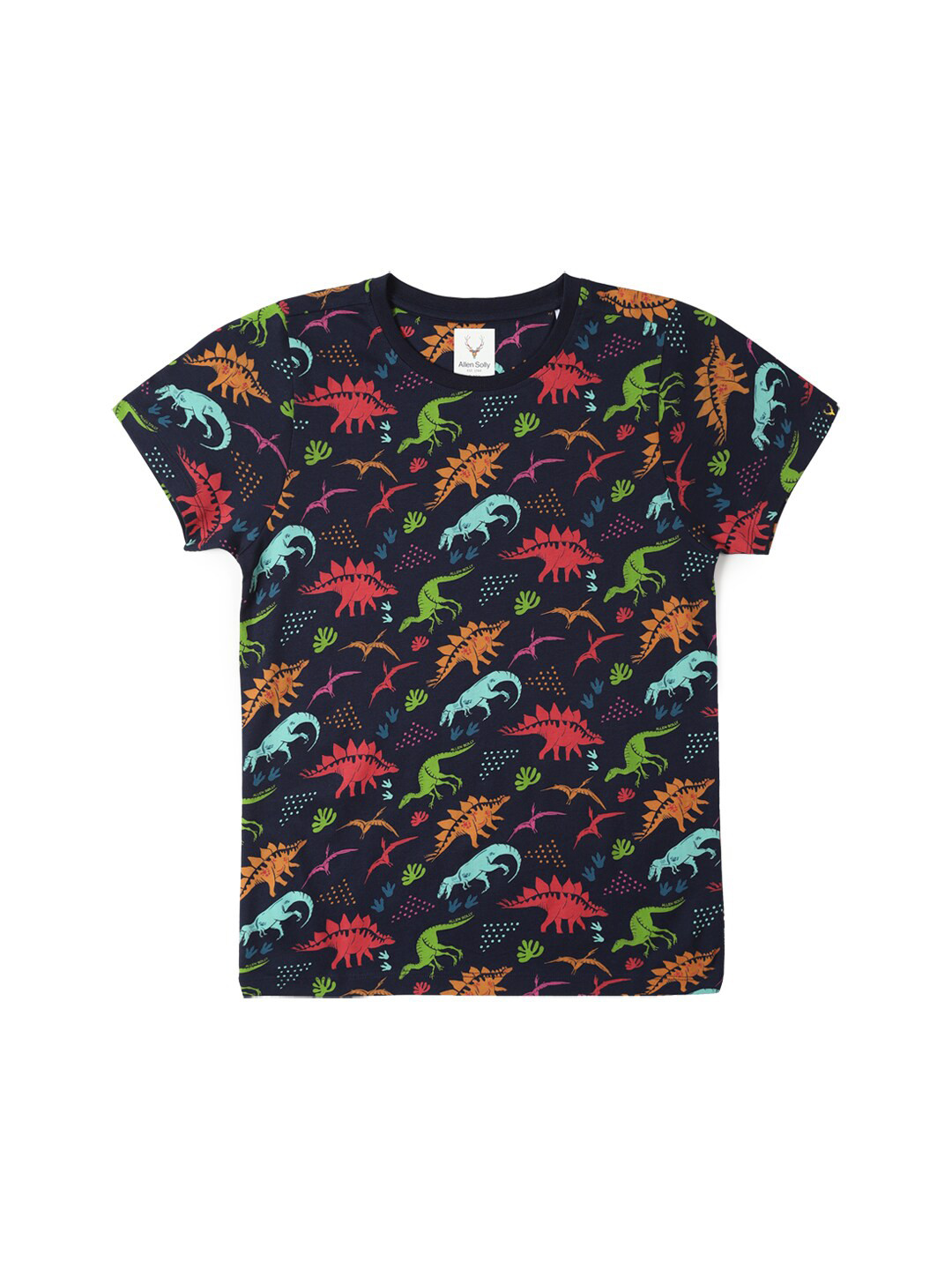

Allen Solly Junior Boys Printed T-shirt, Black