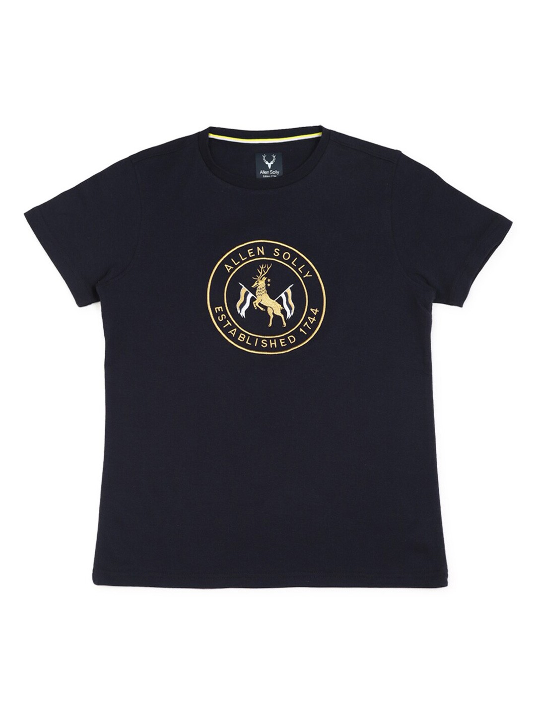 

Allen Solly Junior Boys Typography Printed T-shirt, Black
