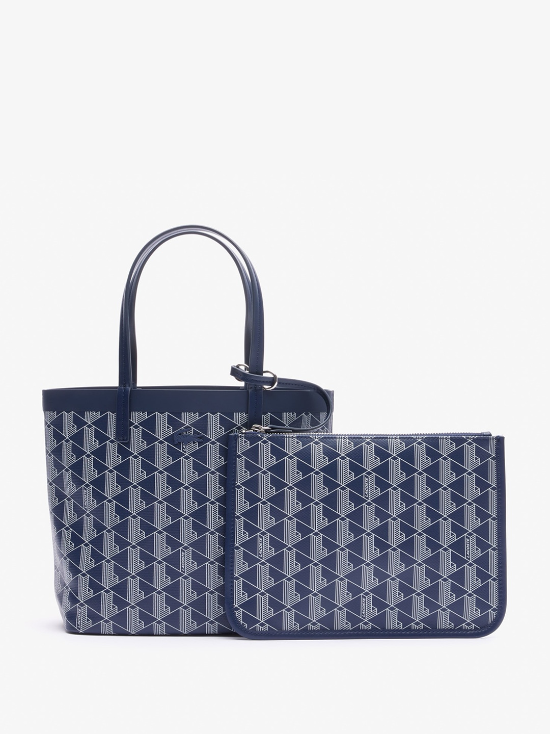 

Lacoste Bowling Shoulder Bag with Quilted, Blue