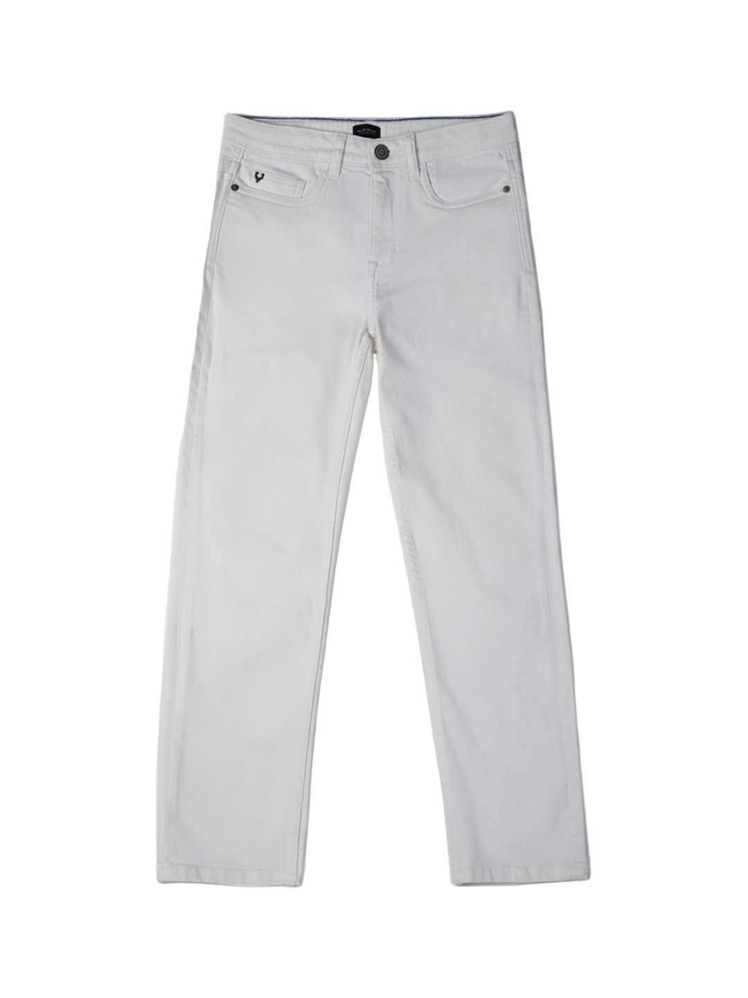 

Allen Solly Junior Boys Mid-Rise Slim Fit Jeans, White