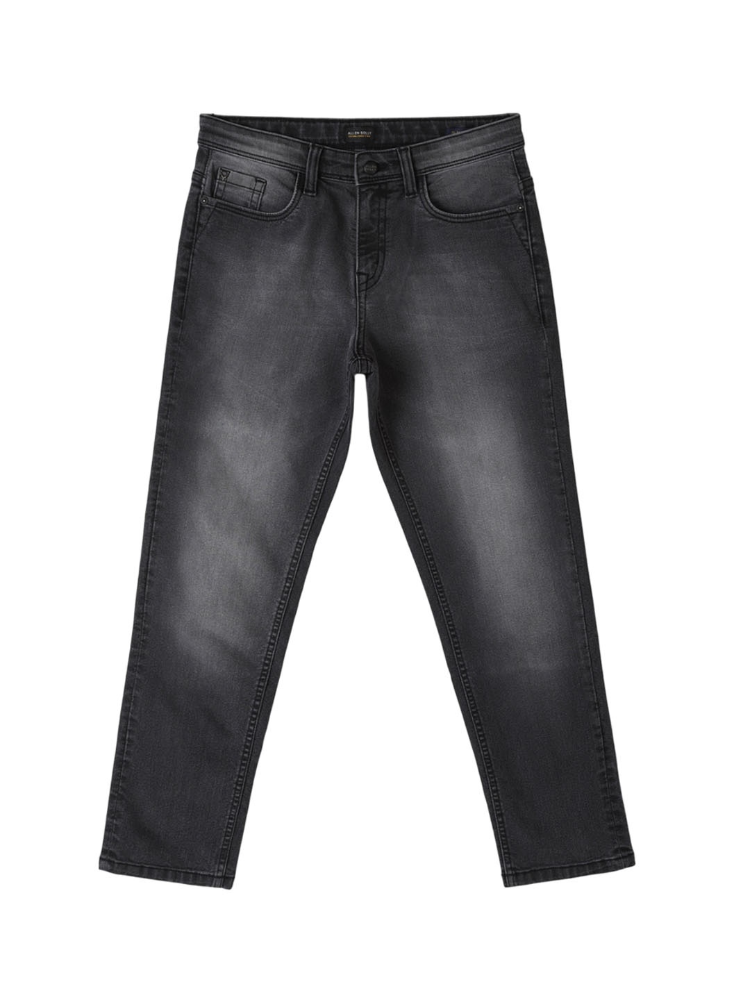 

Allen Solly Junior Boys Slim Fit Light Fade Jeans, Black