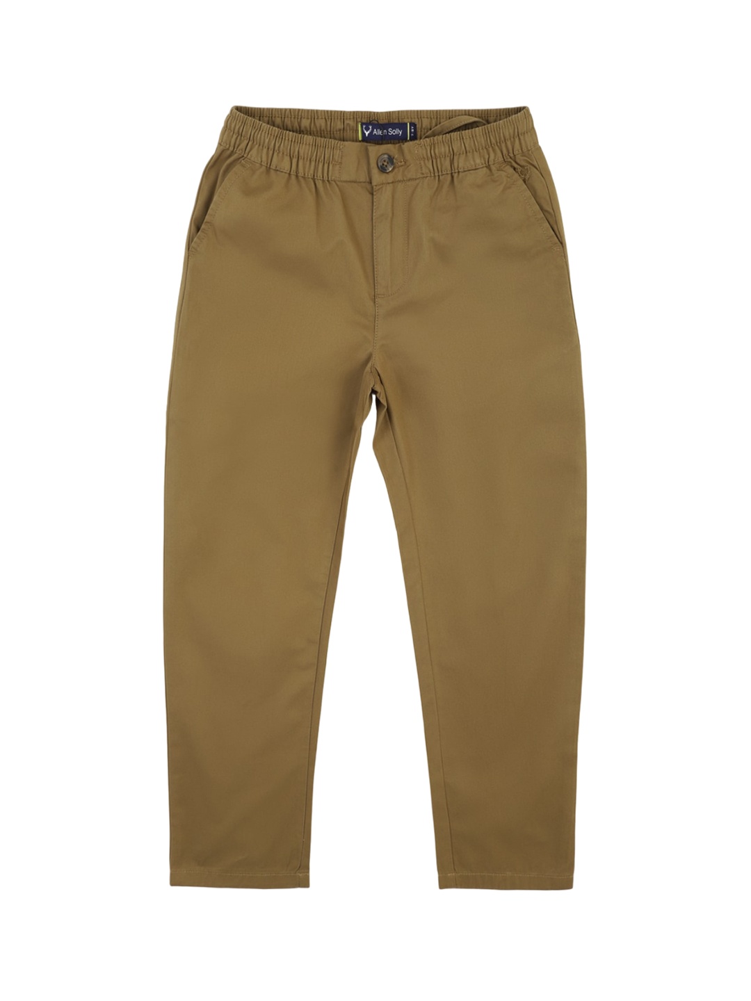 

Allen Solly Junior Boys Slim Fit Chinos Trousers, Brown