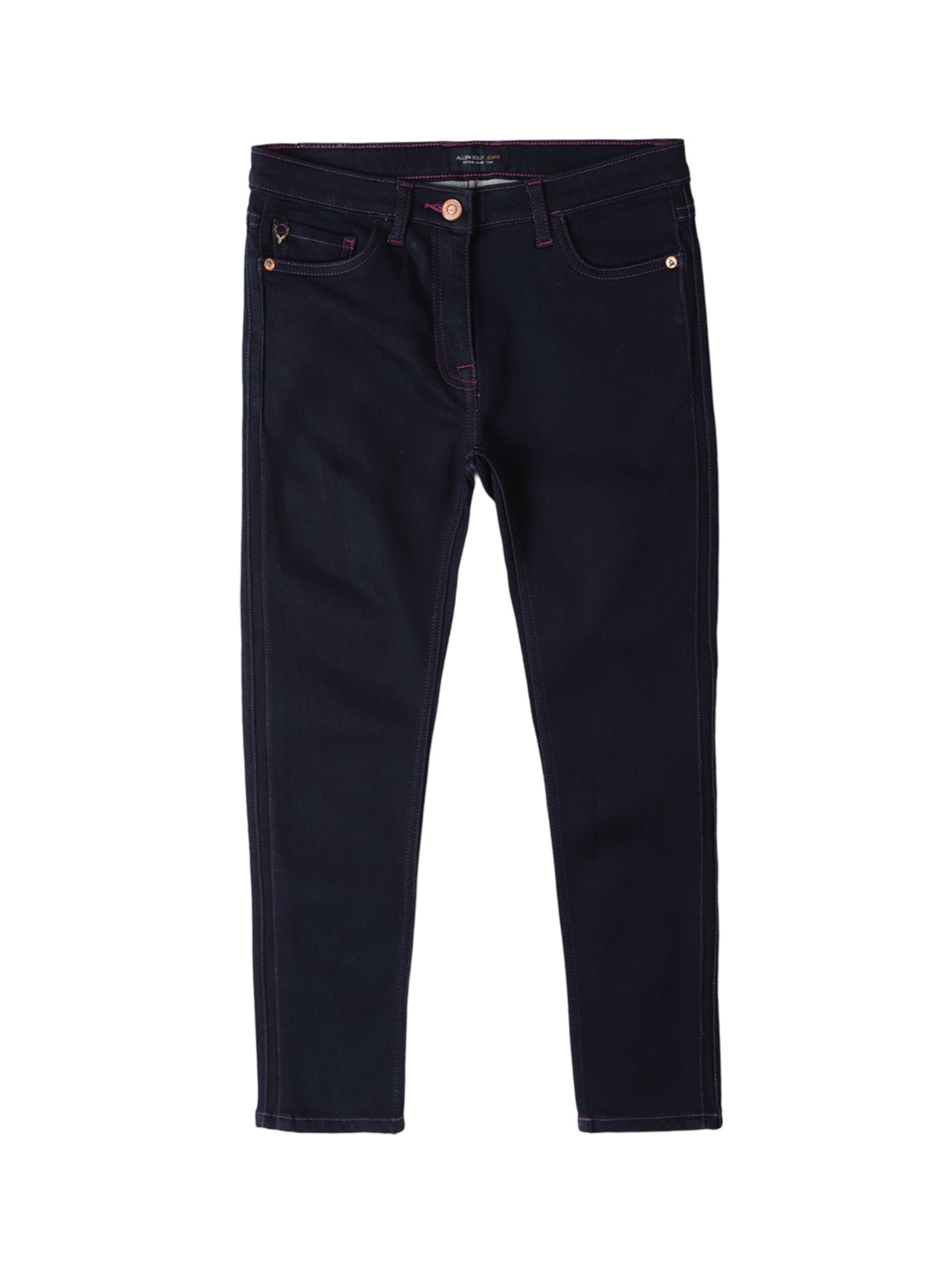 

Allen Solly Junior Girls Skinny Fit Jeans, Navy blue