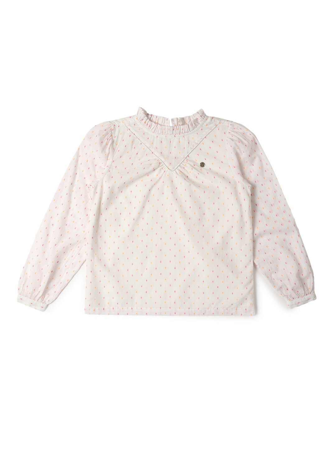 

Allen Solly Junior Print Cotton Top, White