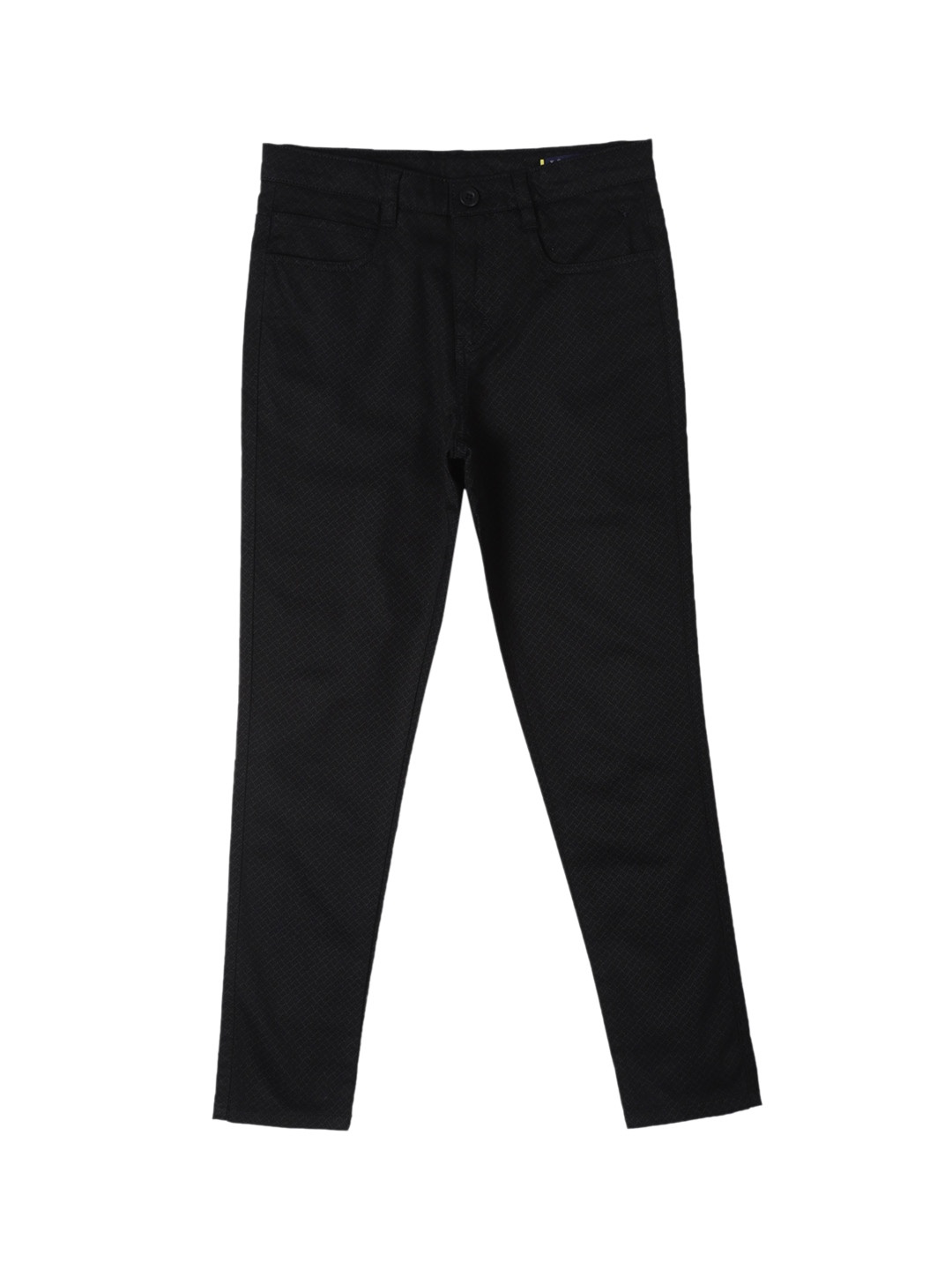 

Allen Solly Junior Boys Slim Fit Mid-Rise Chinos Trousers, Black